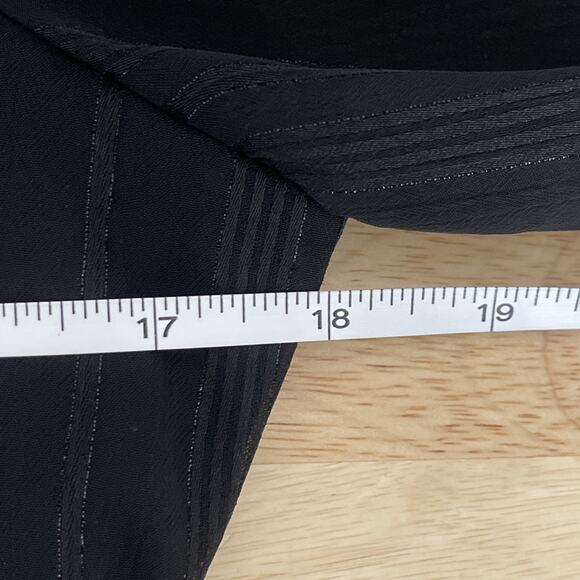 Yumi Kim Bellflower Dress in Starlight‎ Stripe Size Small Black Belted Party - Picture 5 of 11